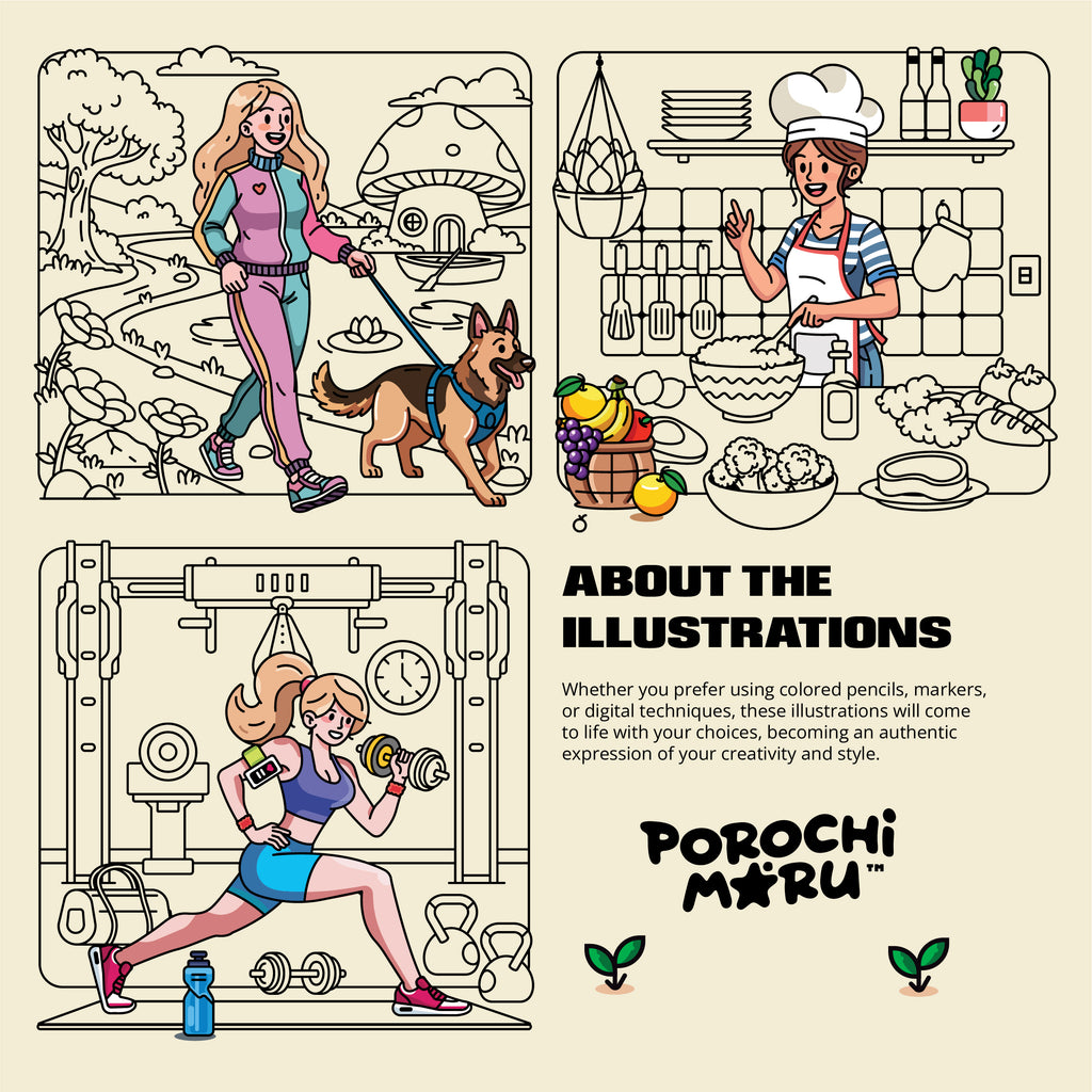 THAT GIRL - ANTI-STRESS AND RELAXING COLORING BOOK